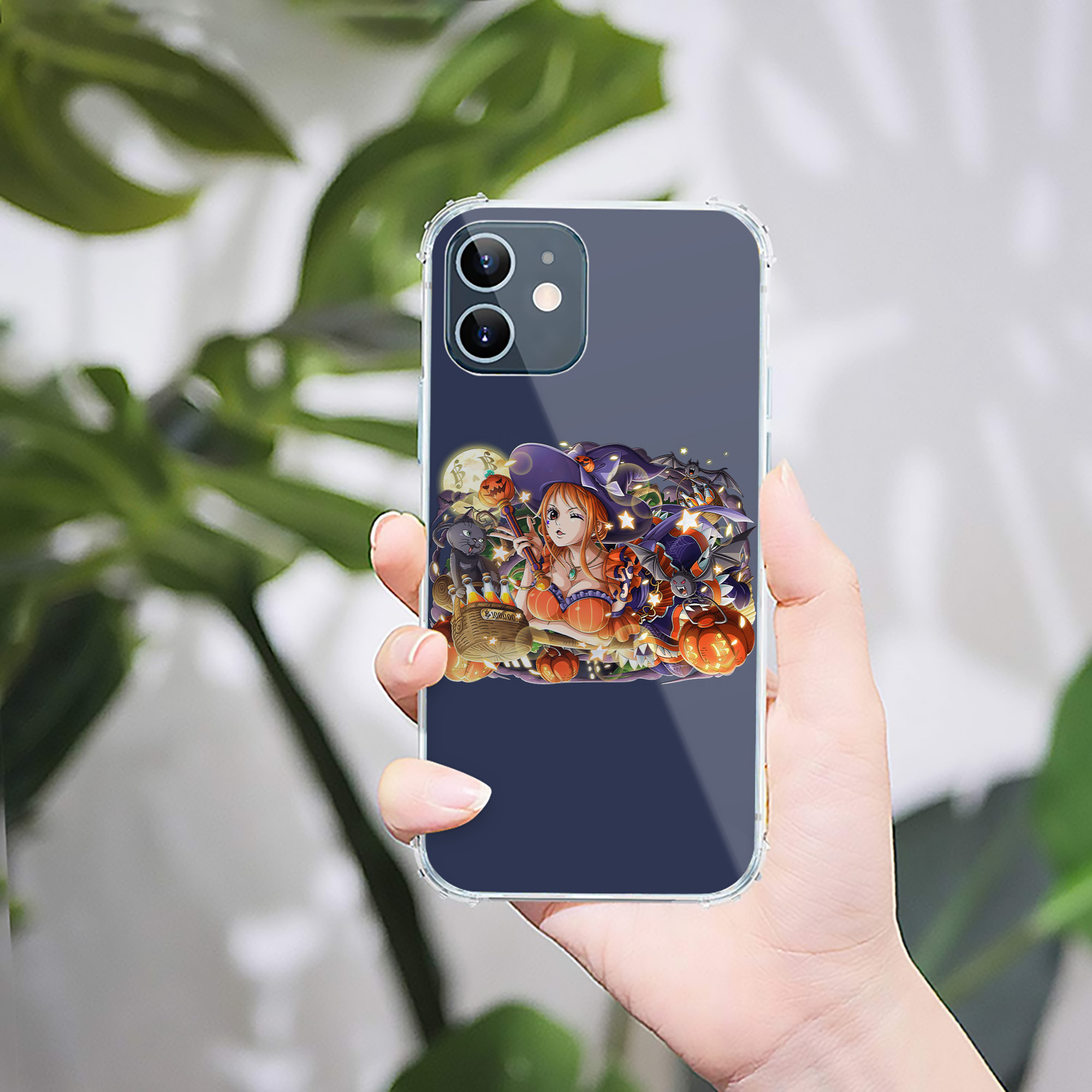 （画像用） ワンピース ナミ ONE PIECE Nami 【iPhone 12シリーズ対応】透明スマホケース（クリアソフトケース）